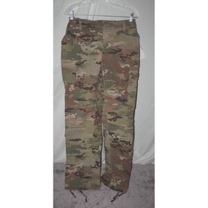 NWT Army Combat Uniform Pants Women's 31L 50/50 Nylon Cotton ACU Trousers Camo